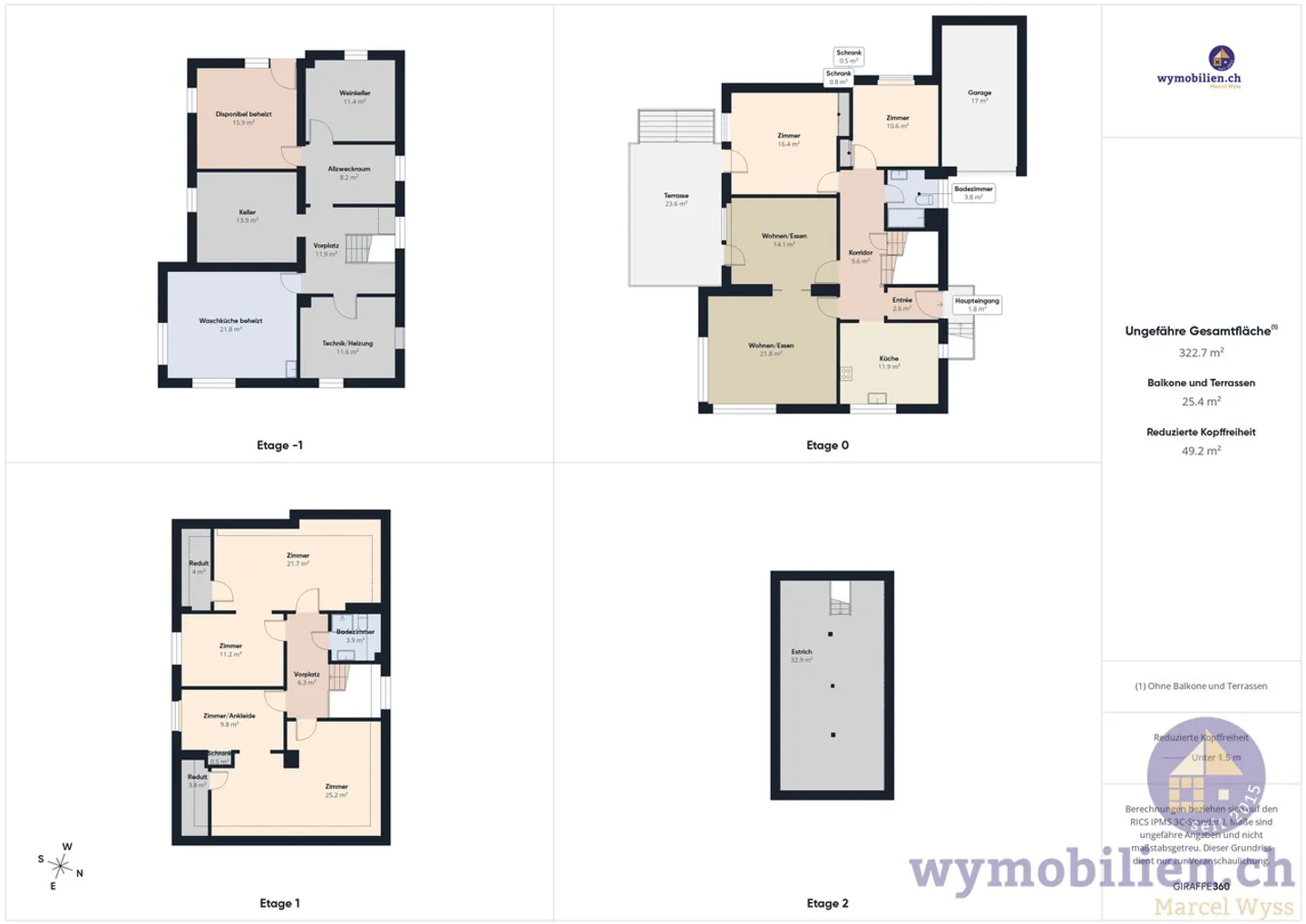 Grosszügiges 7.5-Zimmer-Einfamilienhaus in Burgdorf zu verkaufen - Photo 11 of 12