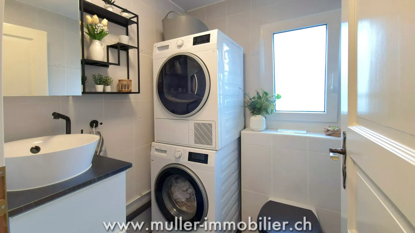 Appartement rénové avec jardin dans un ancien moulin, à Carrouge VD - Photo 12 sur 13