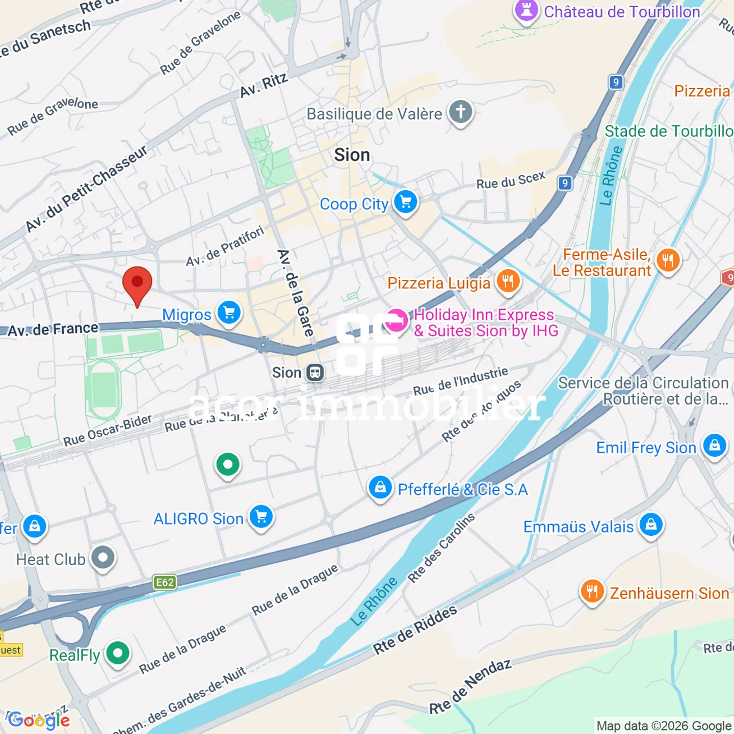 SION ZENTRUM - PENTHOUSE - 3,5 ZIMMER - 107 M² - TERRASSE - UNVERBAUTE AUSSICHT - Foto 5 von 5