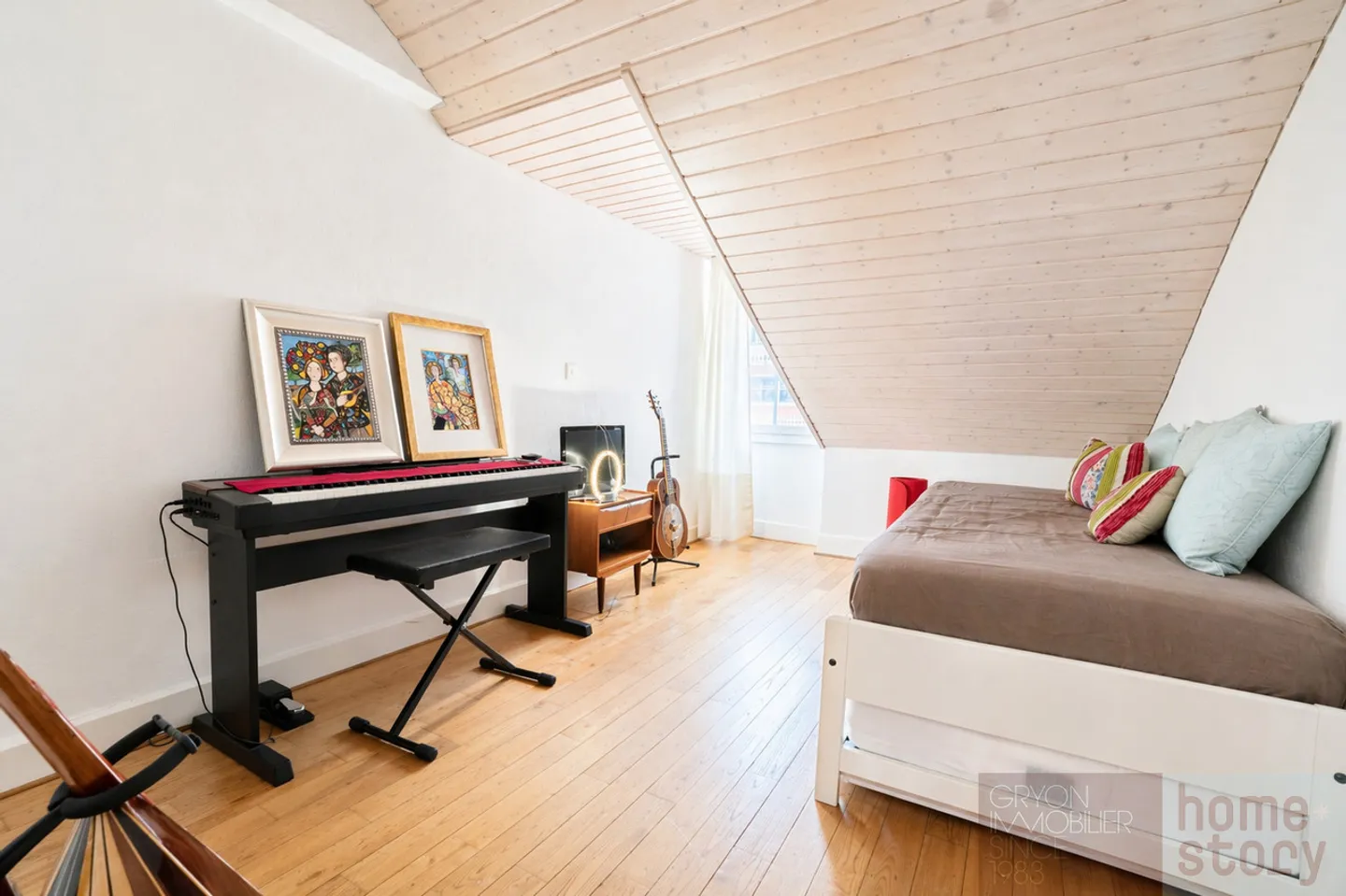 Appartamento sotto i tetti a Gryon con balcone e vista alpina - Foto 7 di 13