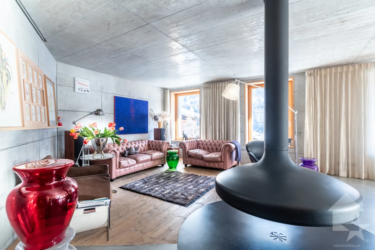 Magnifikes Architektenchalet im Zentrum des Dorfes - Foto 1 von 13
