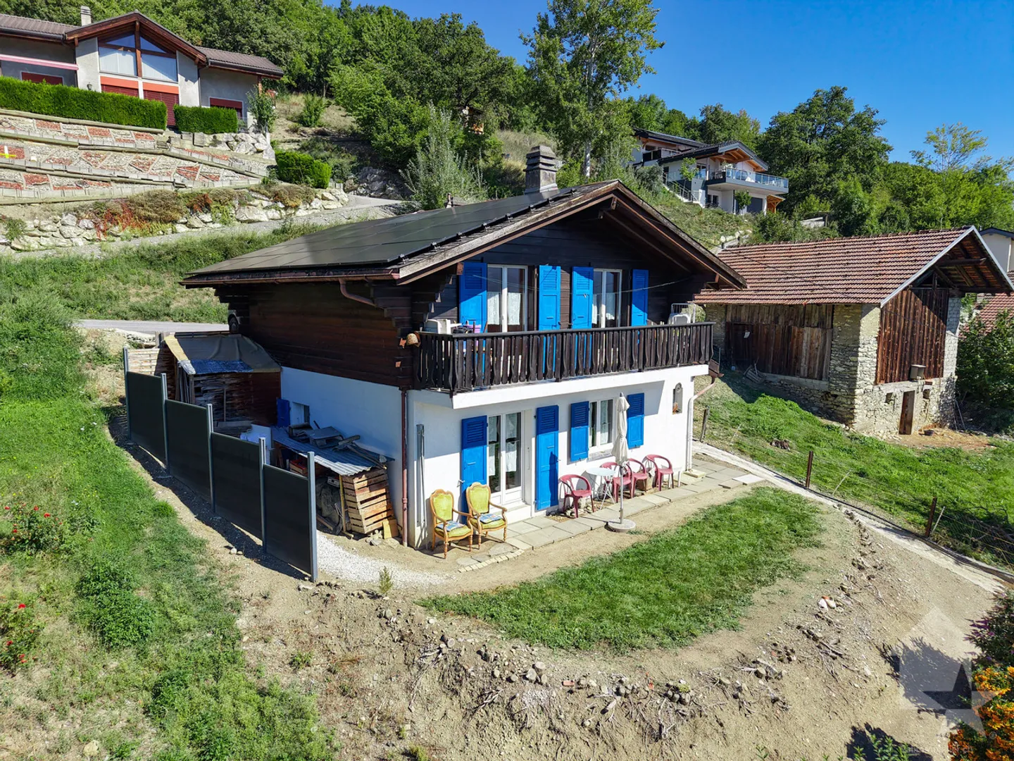 Charming small chalet 4.5p, superb location, quiet, view, sunny! - Photo 5 of 13