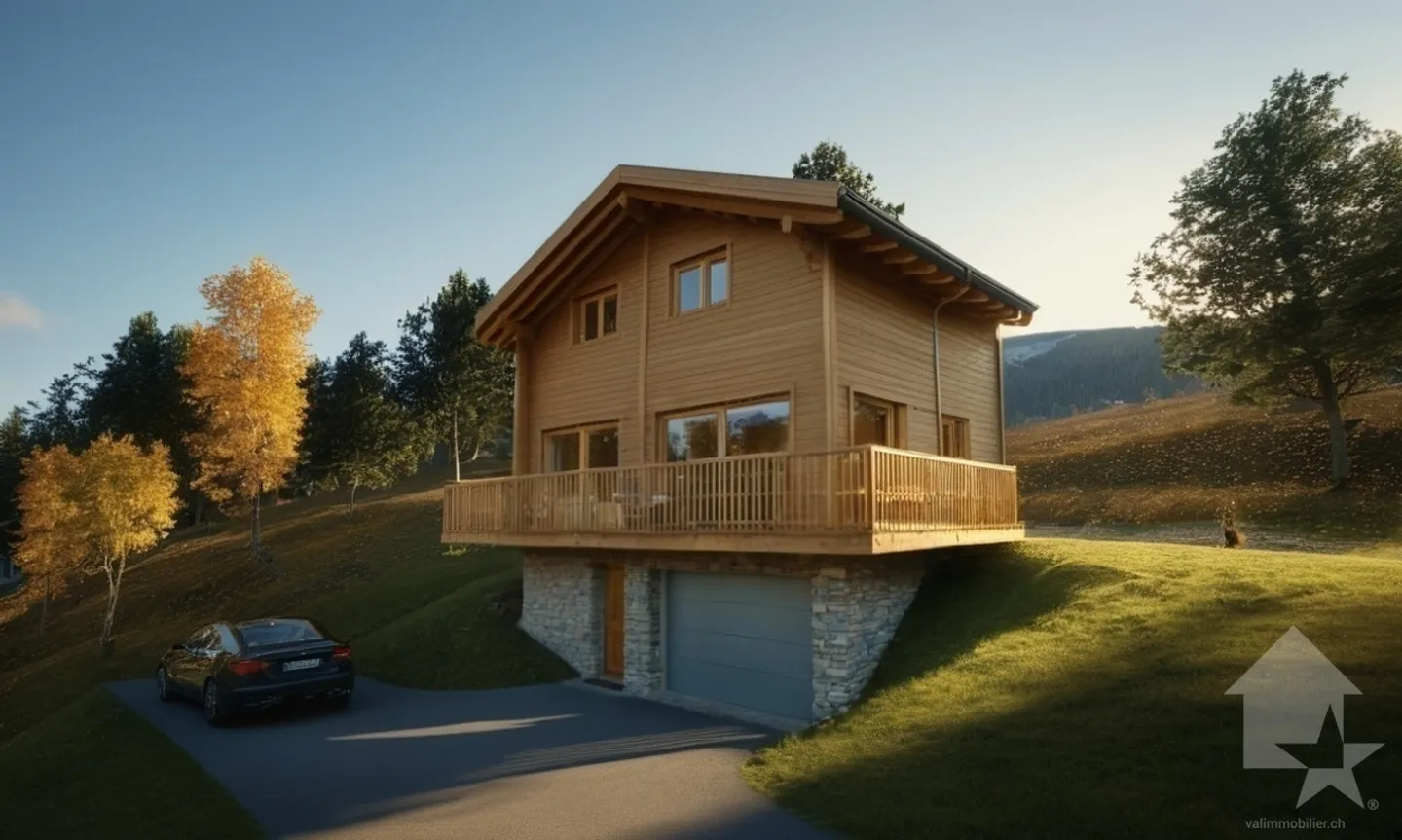 Chalet avec Finitions Personnalisées - Photo 1 sur 13