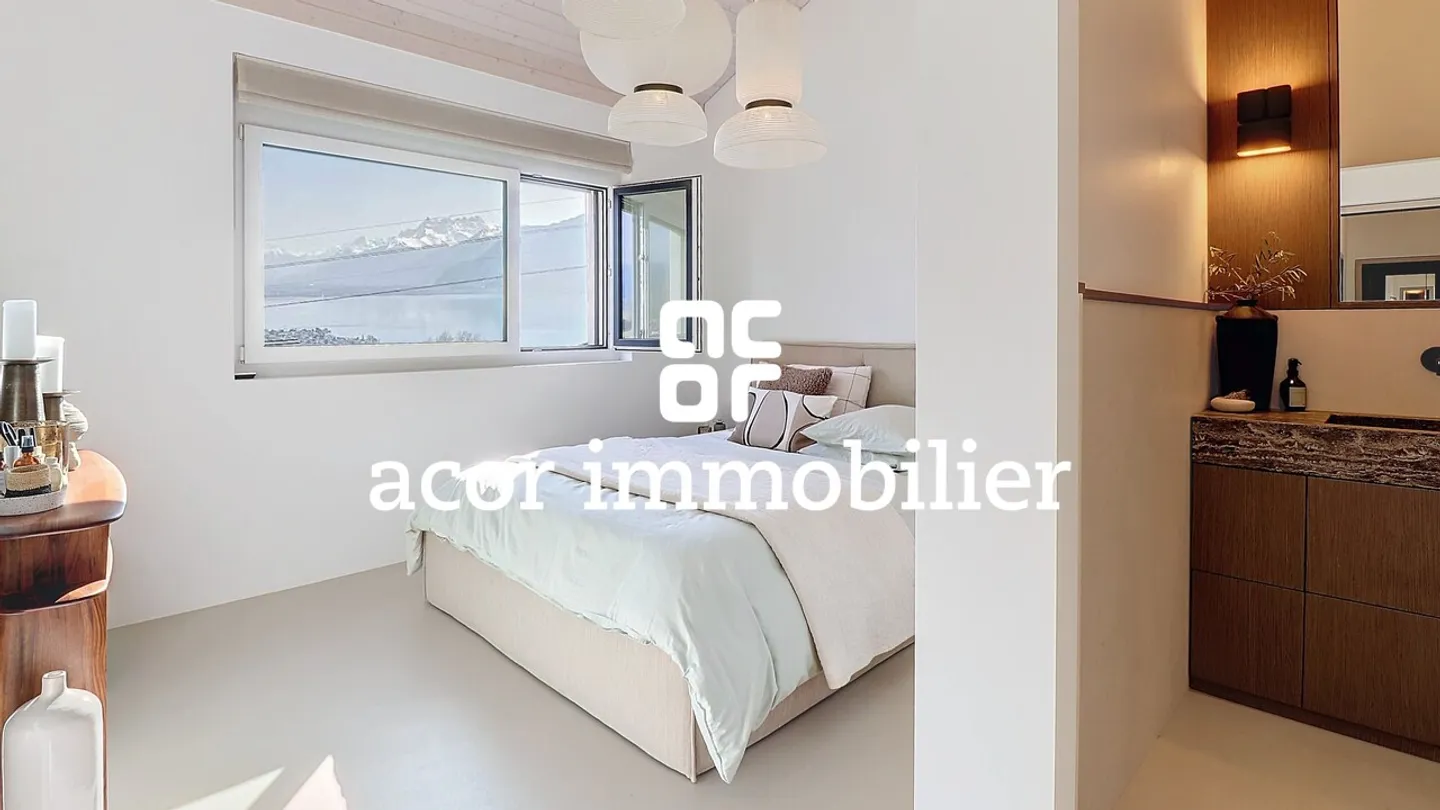 Elegante villa di 4.5 locali con vista mozzafiato sul Lago di Ginevra - Foto 4 di 8