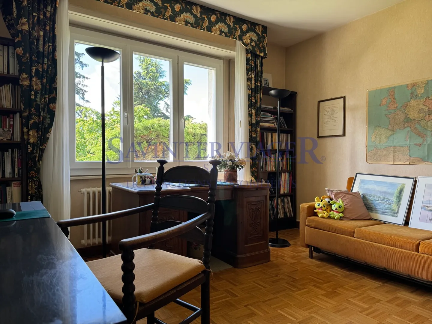 Plan-les-Ouates, Haus in einem Villenviertel - Besetzte Leibrente - Foto 7 von 11