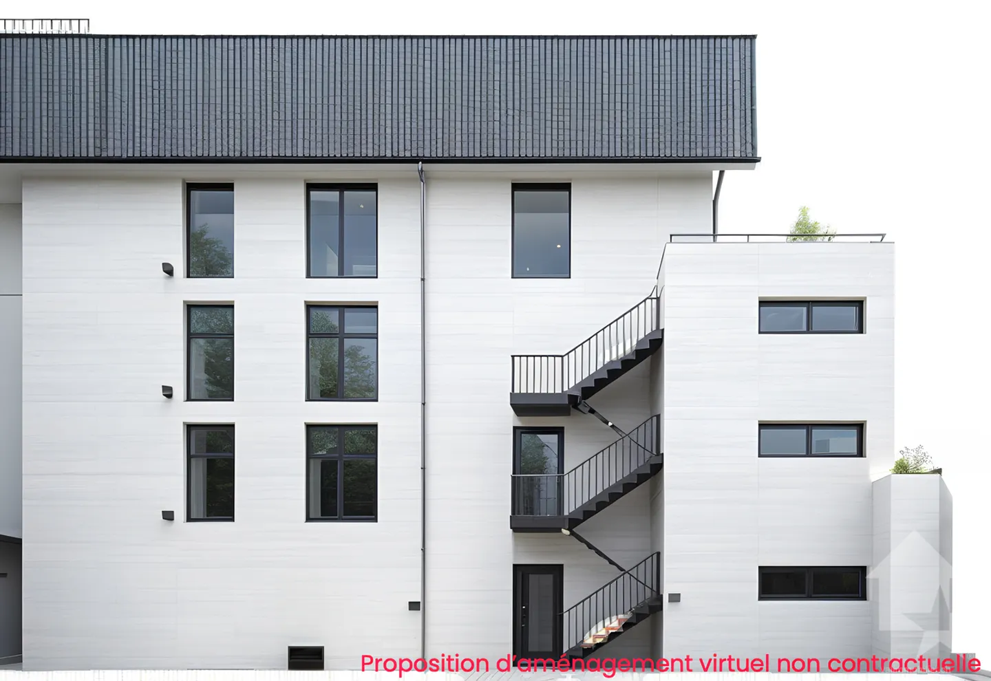 Projet de construction de 4 appartements avec permis en force - Photo 1 of 4