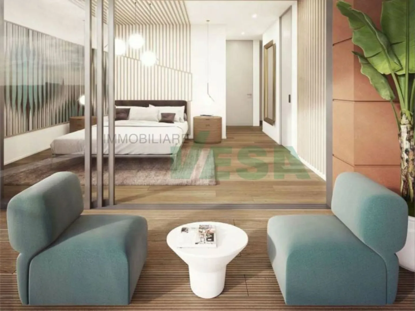 Nouvel appartement luxueux de 2,5 pièces avec belle terrasse et jardin - Photo 5 sur 9