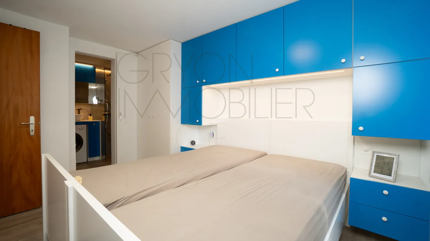 Alpe des Chaux: Renovierte 2-Zimmer-Wohnung, 200 m von den Pisten, überdachter Parkplatz - Foto 8 von 13