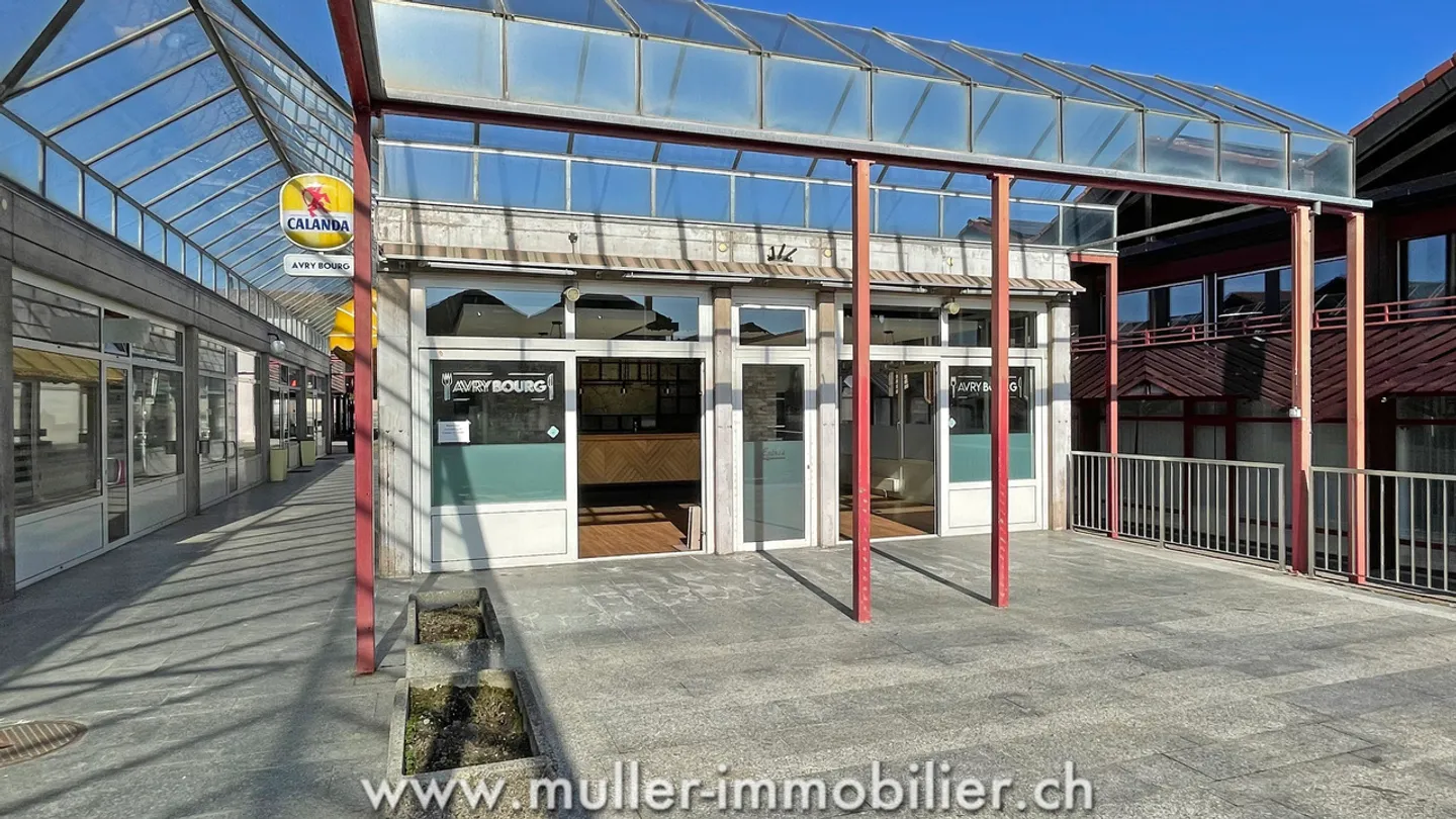 Gewerbefläche für Restaurant oder ähnliche Aktivitäten in Avry-Bourg - Foto 12 von 13
