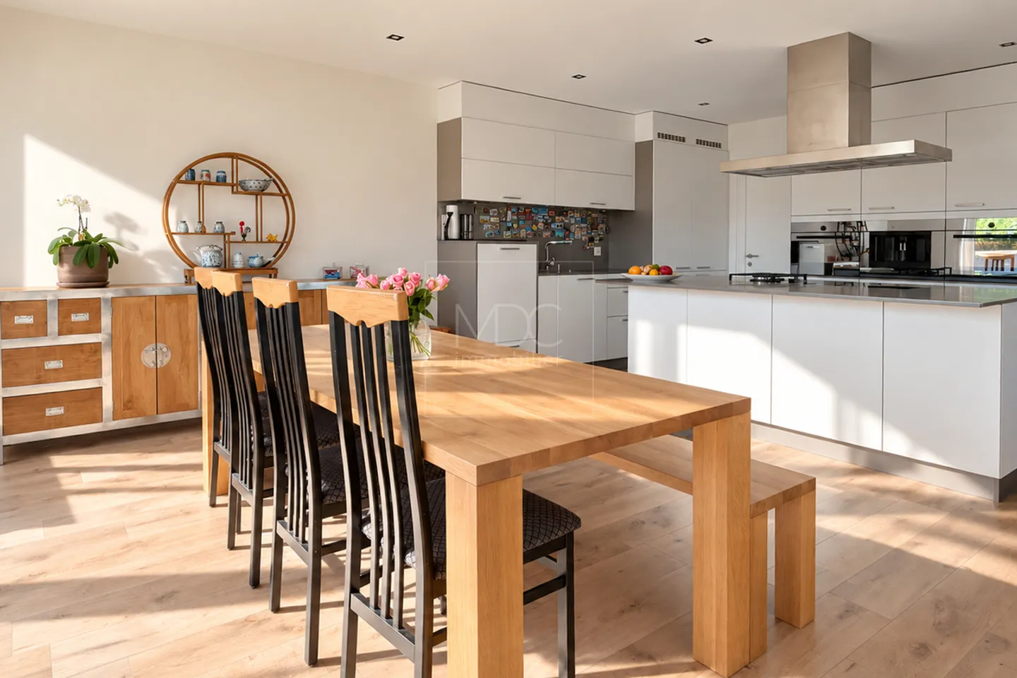 Villa individuelle contemporaine avec vue dégagée à Villeneuve (FR) - Foto 5 von 13