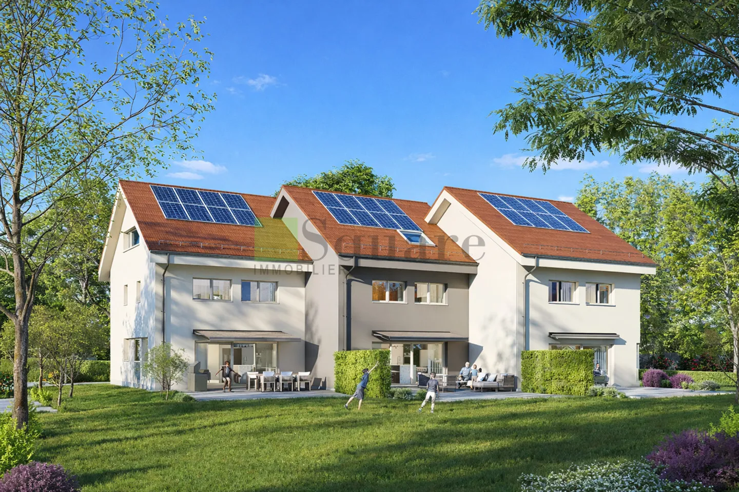 The Calamin Villas - magnificent project of 3 semi-detached villas - Photo 3 of 7