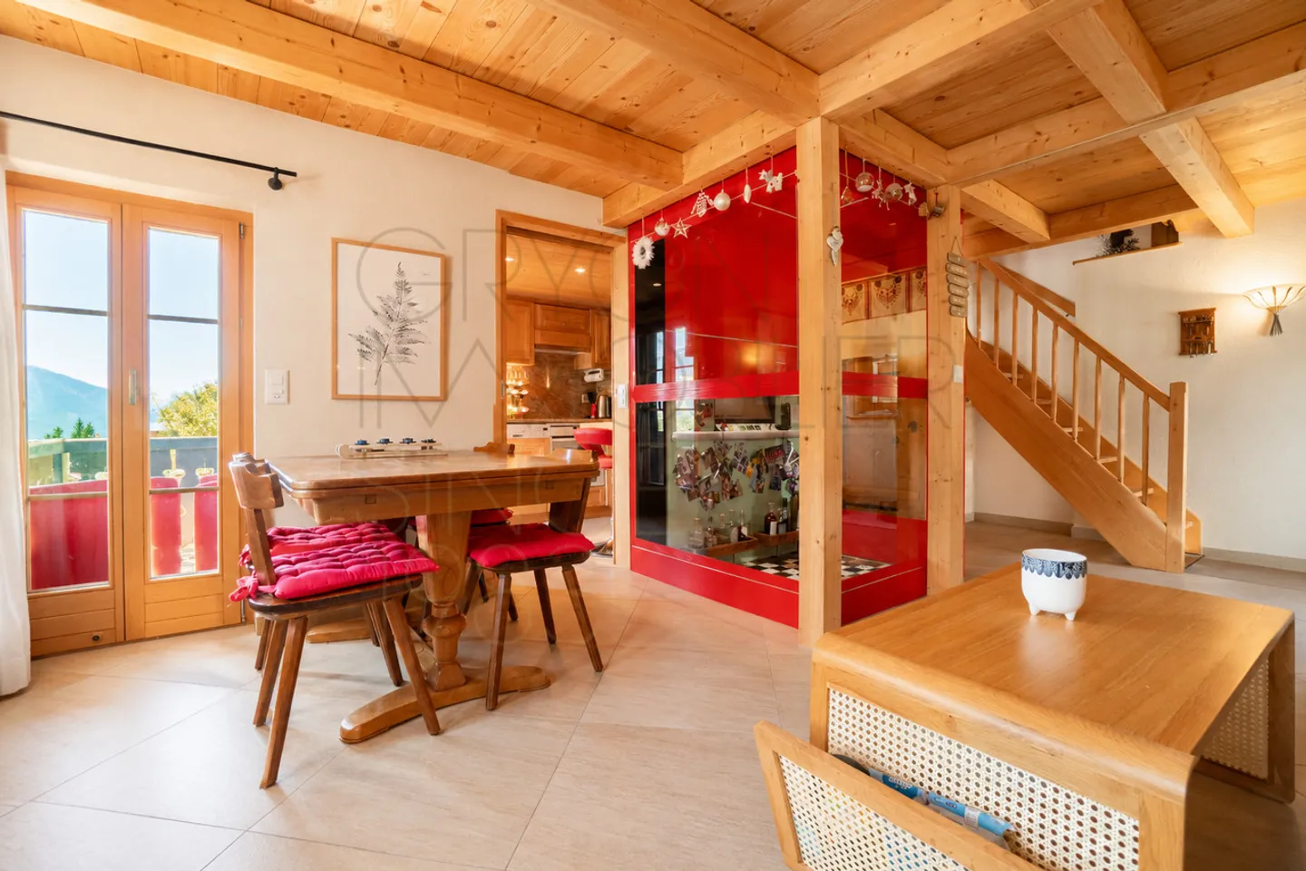 Chalet in Gryon - 110 m² fully renovated in the heart of the village - Photo 7 of 13