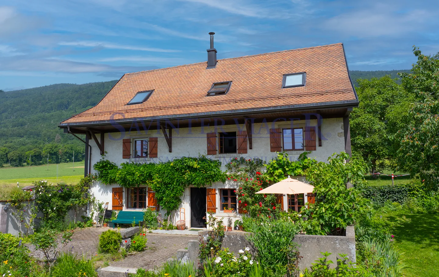Mollens, Charmantes Haus - Besetzte Leibrente - Foto 4 von 13