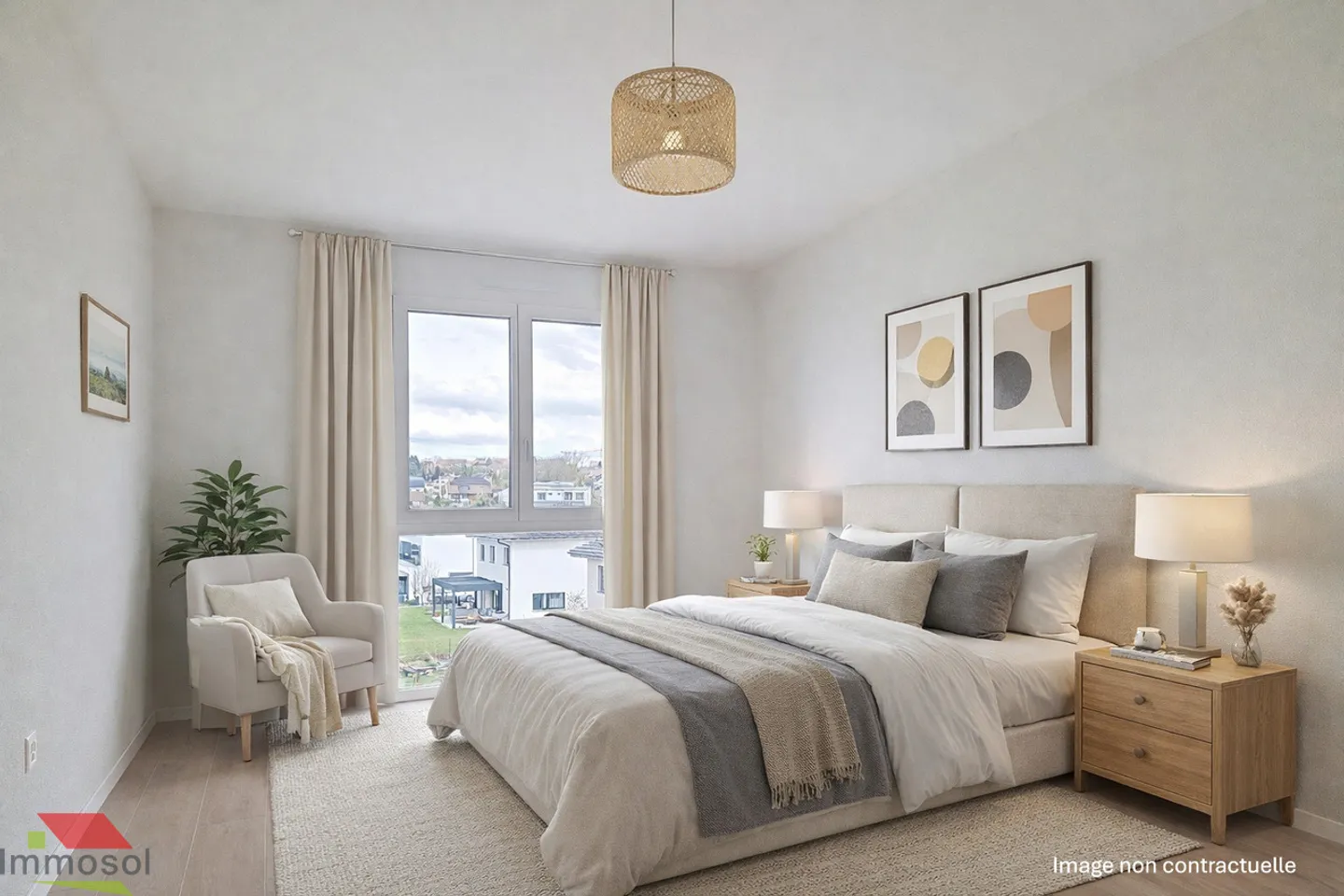 Nouvel Appartement 2,5 pièces - Photo 2 sur 3