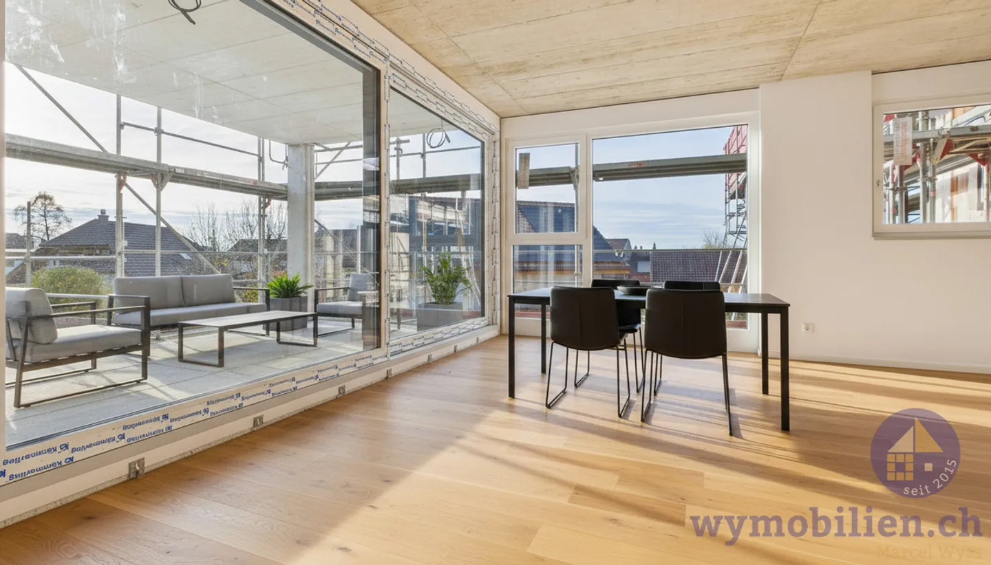 Modernes Mehrfamilienhaus in Aefligen - Foto 9 von 13