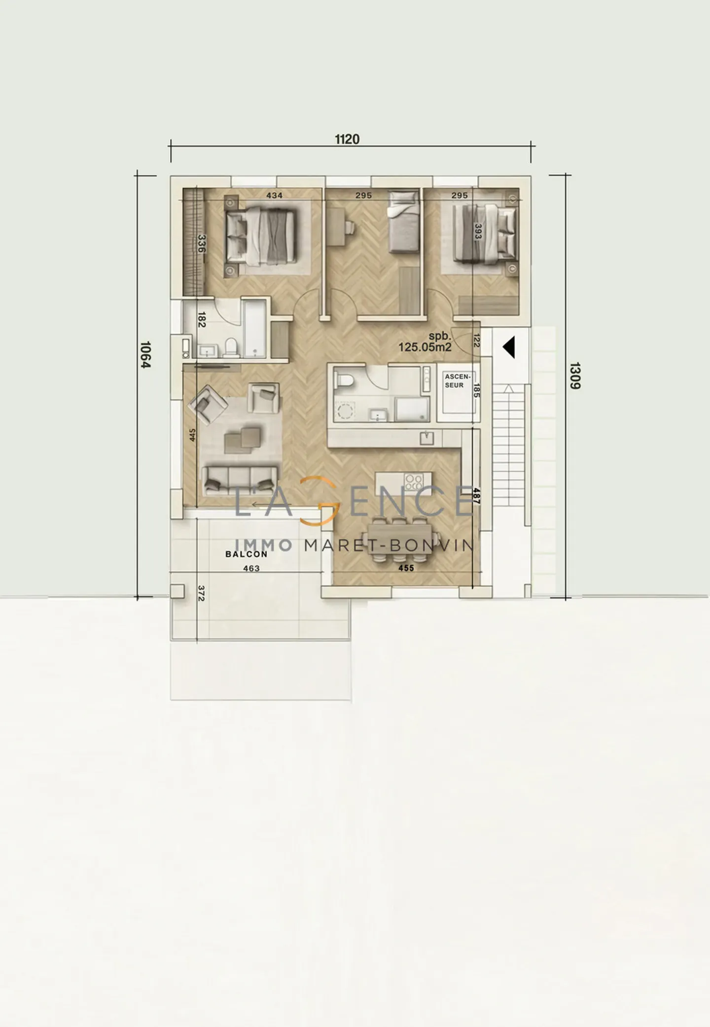 Attique d'Architecte à Leytron - Photo 4 sur 5
