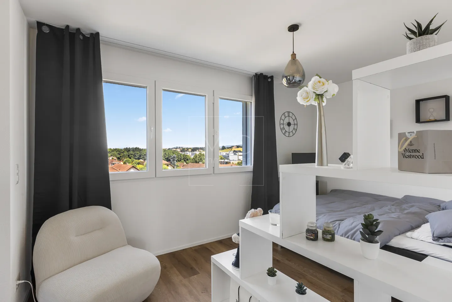 Bellissimo duplex di 4,5 locali in un edificio costruito nel 2024 a Corminboeuf - Foto 5 di 9