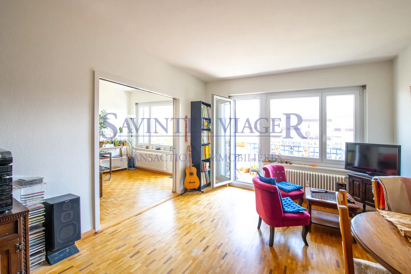 Meyrin, Helle Wohnung im obersten Stock - Besetzter Viager - Foto 6 von 13