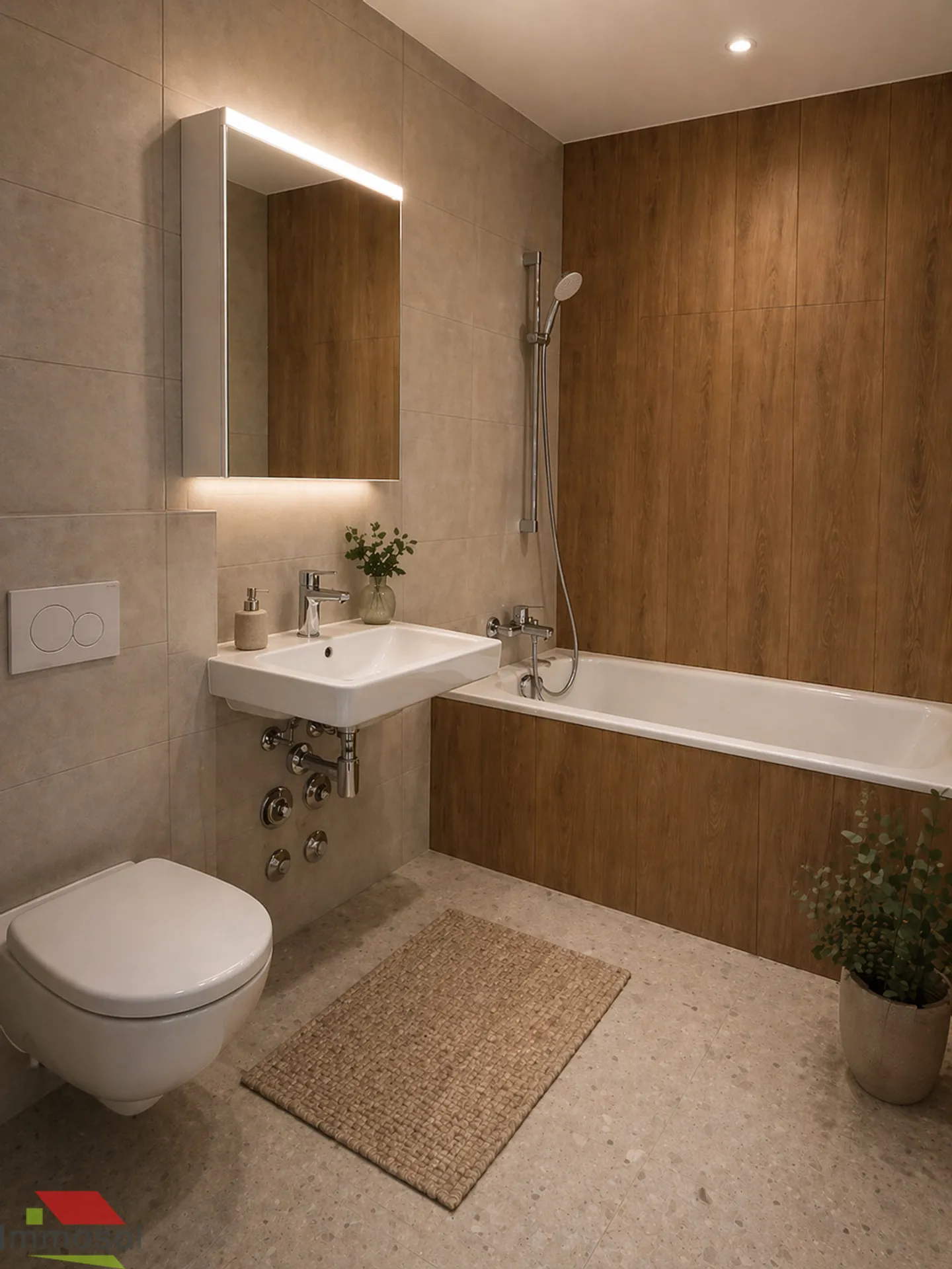 Appartement 1,5 pièces lumineux - Neuf ! - Photo 2 sur 3