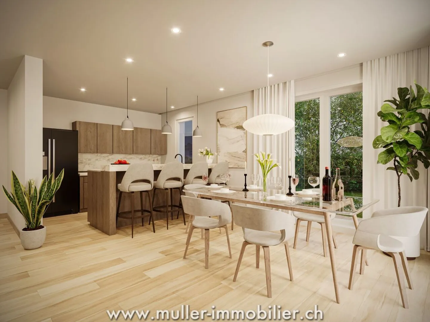 Individual villa with panoramic view in Aigle - Photo 4 of 13