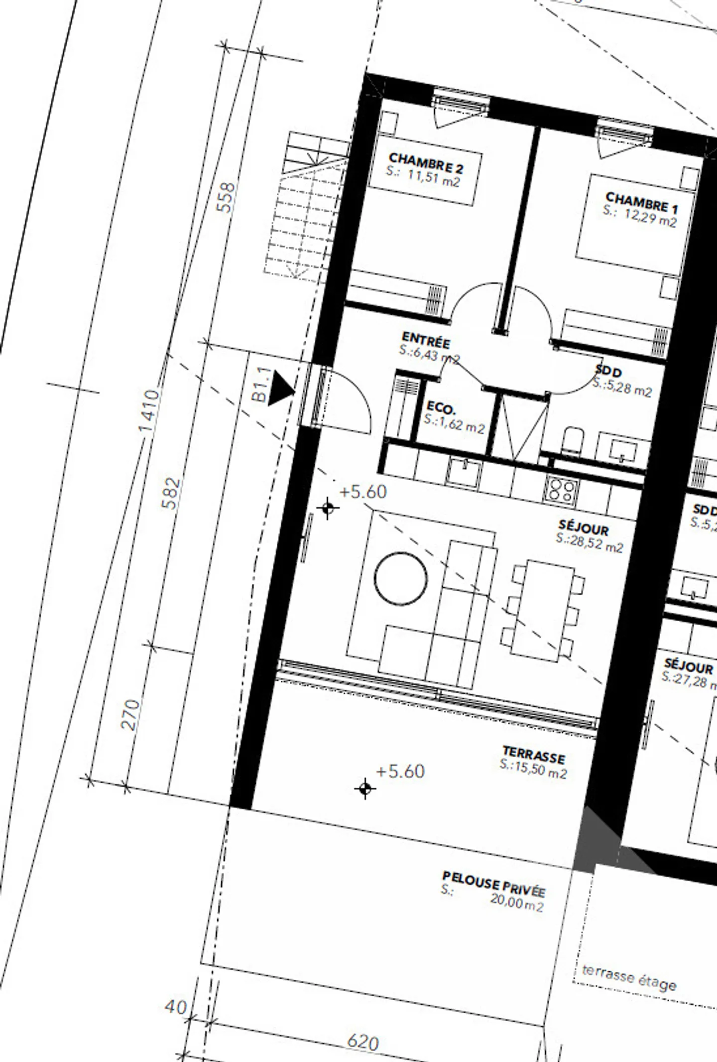 Appartement moderne avec jardin - Photo 4 sur 13