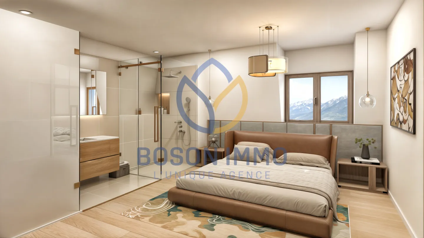 Appartements de haut standing à construire, au coeur de Martigny ! - Foto 3 von 8