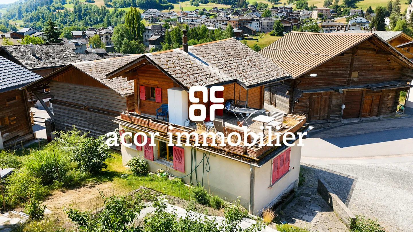 House in the center of Châble, cable car to Verbier & train station 5 minutes away - Photo 2 of 8