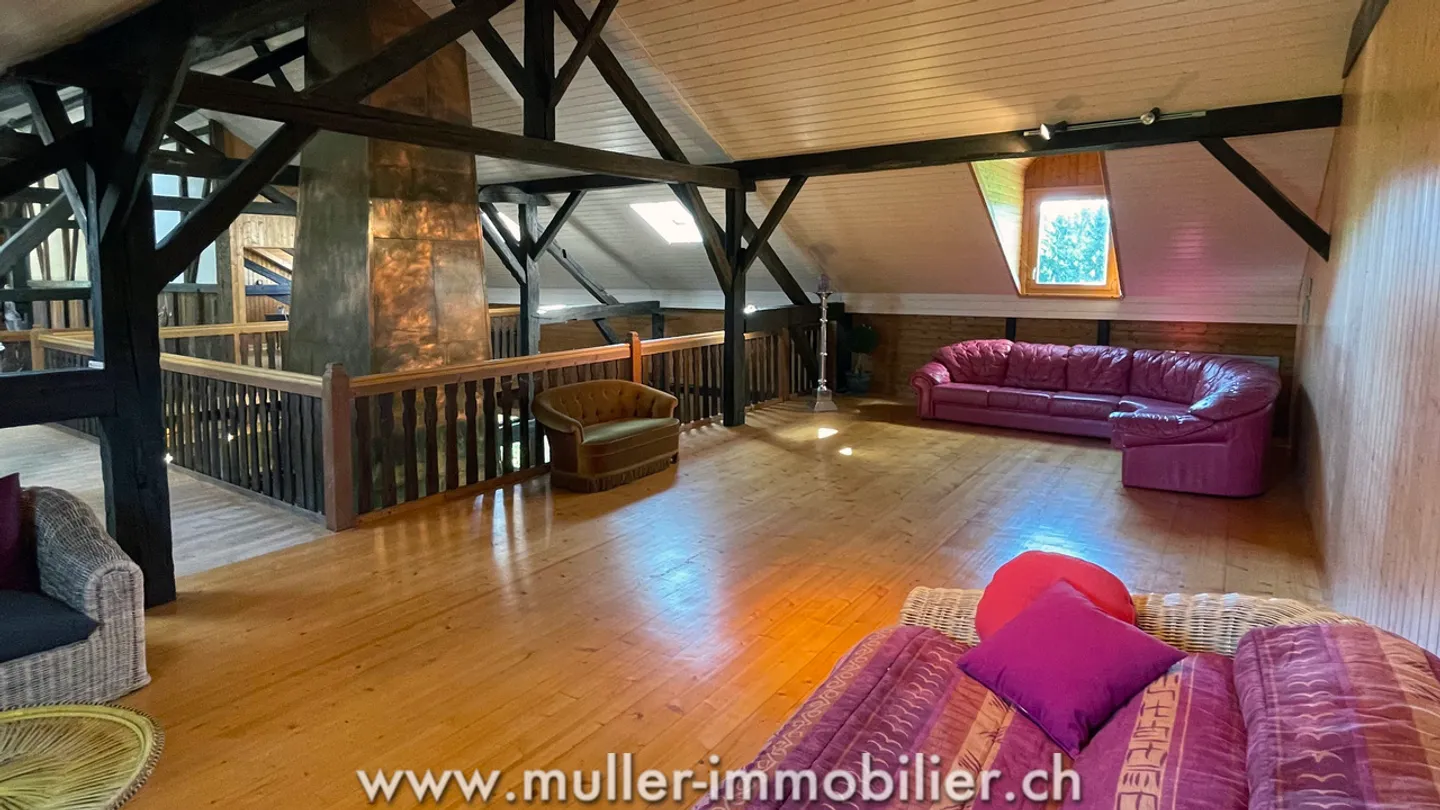 Wunderschöner renovierter Bauernhof in Grangettes-près-Romont - Foto 12 von 13