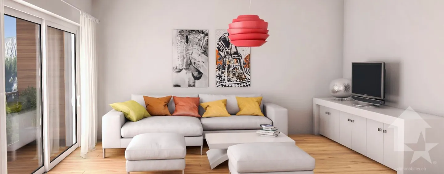Nouveaux appartements résidentiels de 3,5 pièces - Photo 8 sur 13