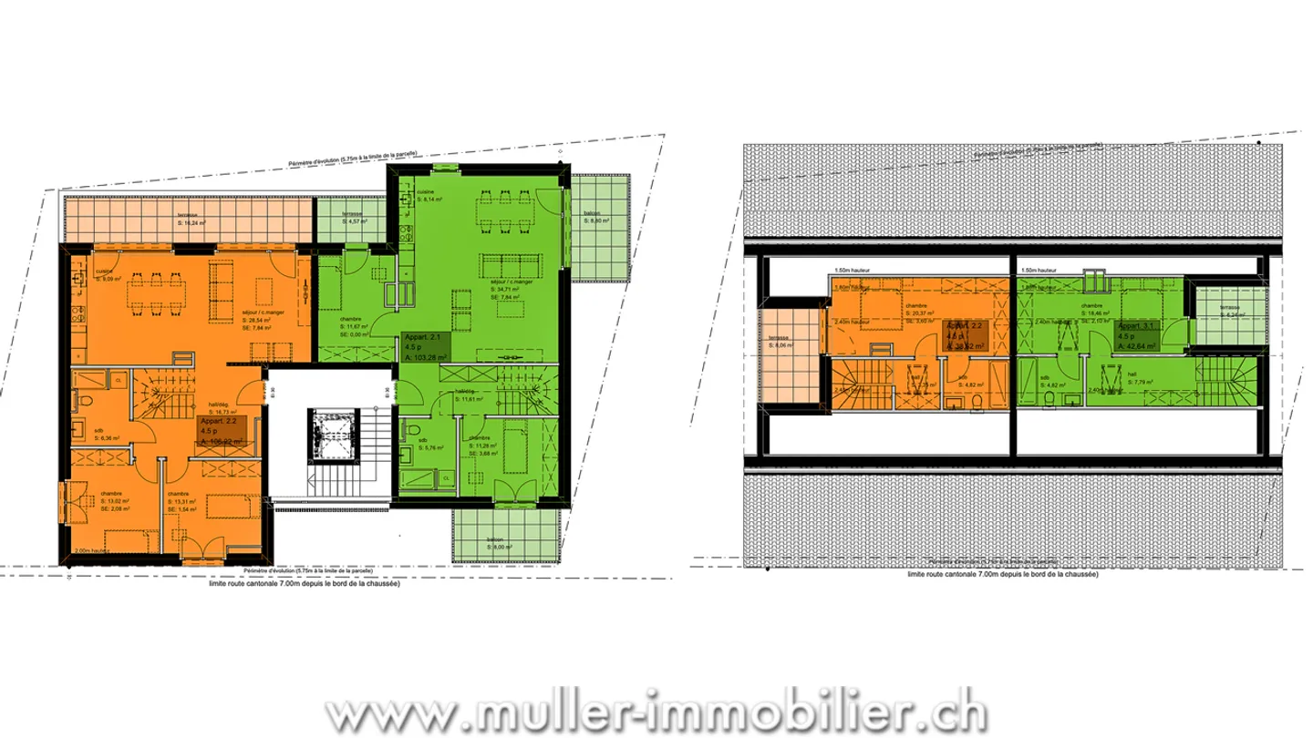 Attic with countryside view, close to Romont - Photo 7 of 13