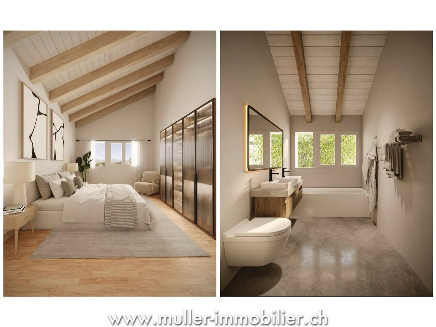 Individual villa with panoramic view in Aigle - Photo 6 of 13