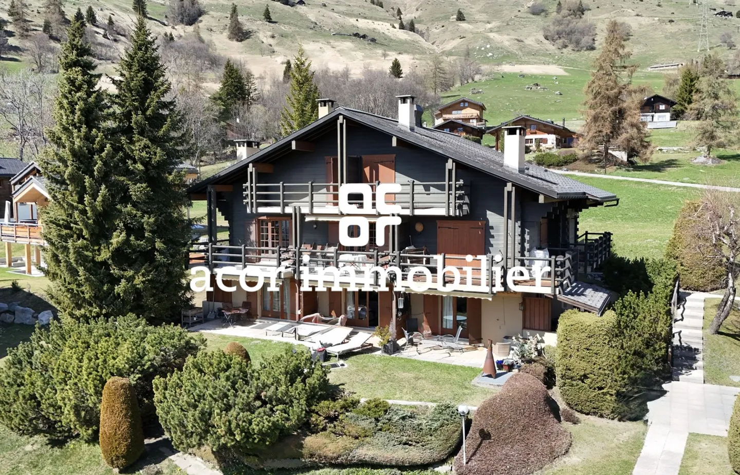 Incantevole duplex 3 locali a Verbier, piano giardino, vista superba - Foto 1 di 6