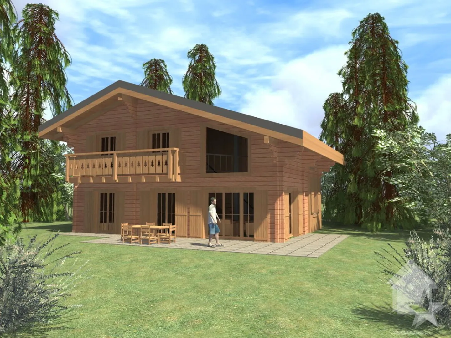 Progetto di costruzione di un chalet nel cuore della natura! - Foto 1 di 6