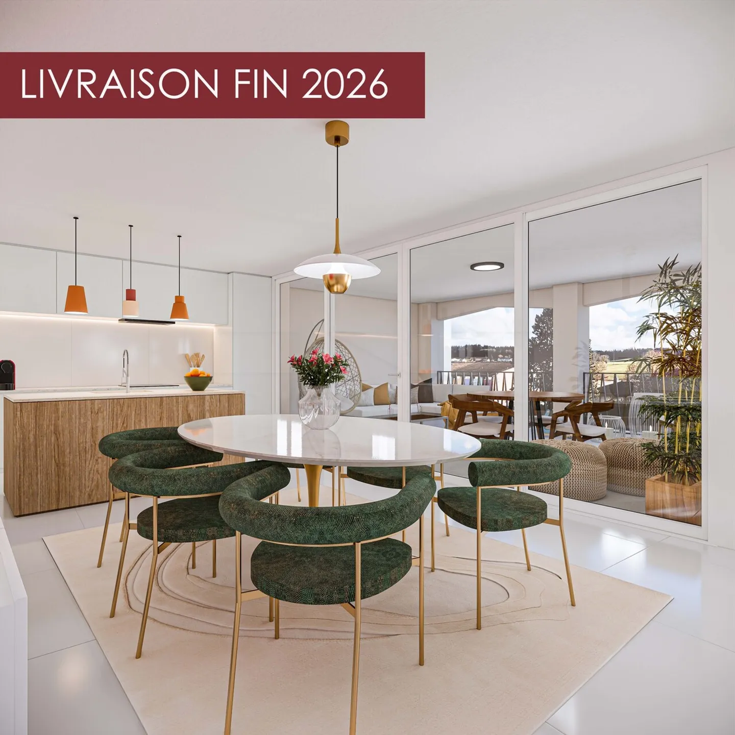 Im Herzen von Corminboeuf, NEUE 4.5-Zimmer-Wohnungen - Foto 1 von 12