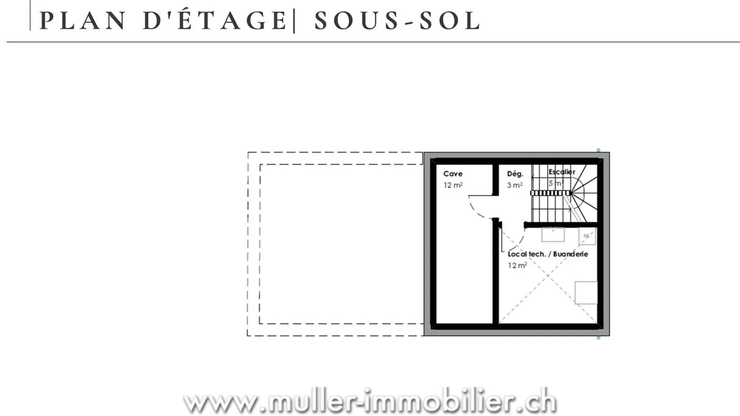 Villa neuve mitoyenne dans un hameau historique de la Broye - Photo 10 sur 13