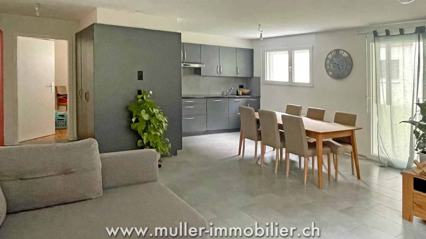 Schöne Wohnung in Siviriez, nahe Romont - Foto 8 von 13