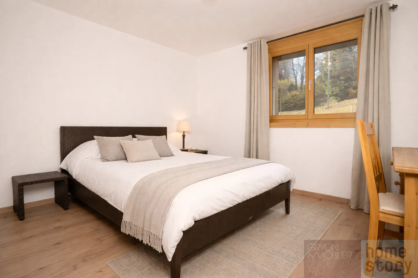 Accogliente appartamento 3,5 locali Minergie con vista montagna a Gryon - Foto 10 di 13