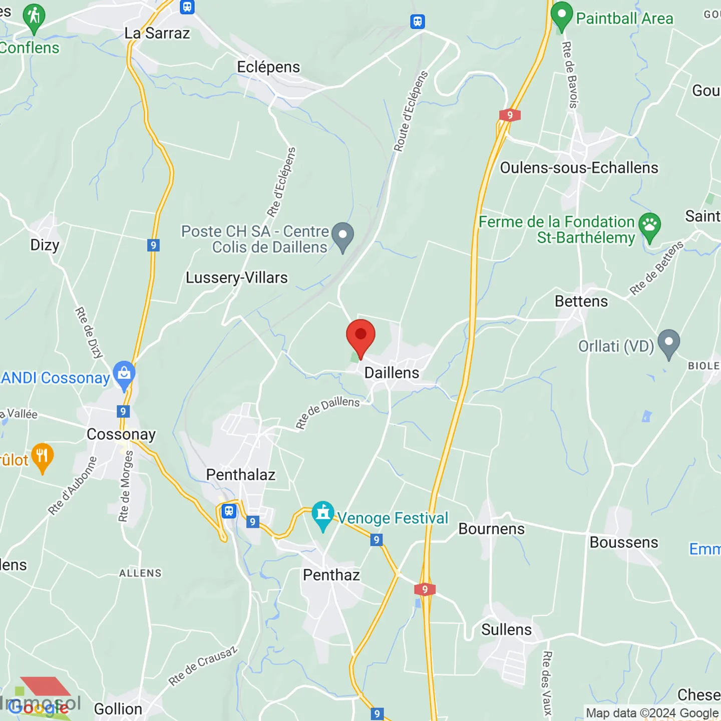 Daillens - 3.5 stanze nuove - Balcone - Bella vista sul Giura - Foto 11 di 12