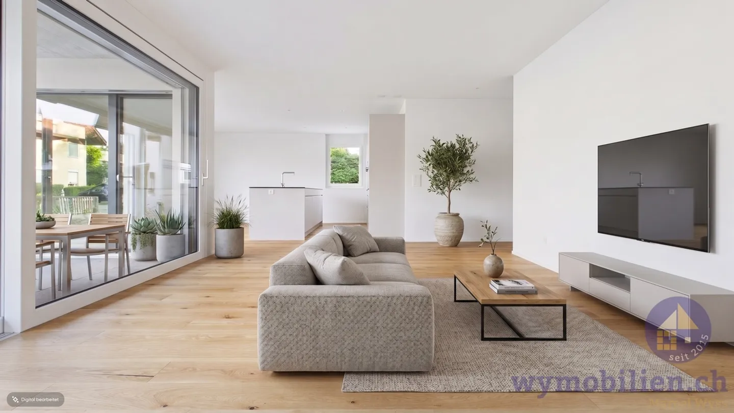 4.5 Zimmer - Suite mit Bad, privater Gartenbereich - Photo 3 sur 13