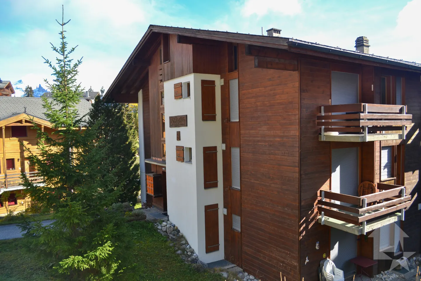 App. de 2.5 pièces au 1er étage de 32 m² Anzère Résidence Edelweiss - Foto 1 di 12