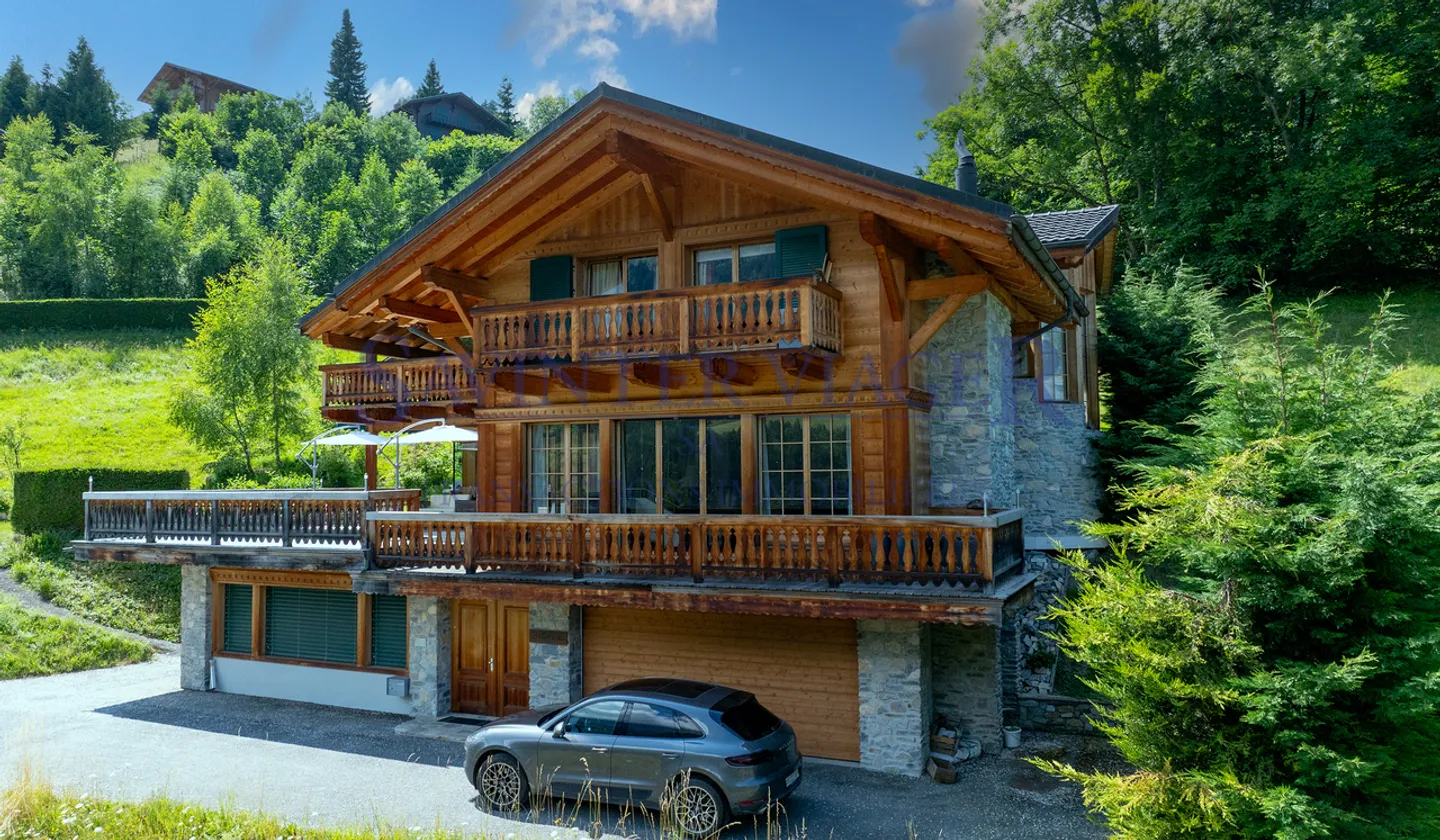 Champéry, Exceptional Chalet of 450 m2 living space - Occupied Viager - Photo 6 of 13