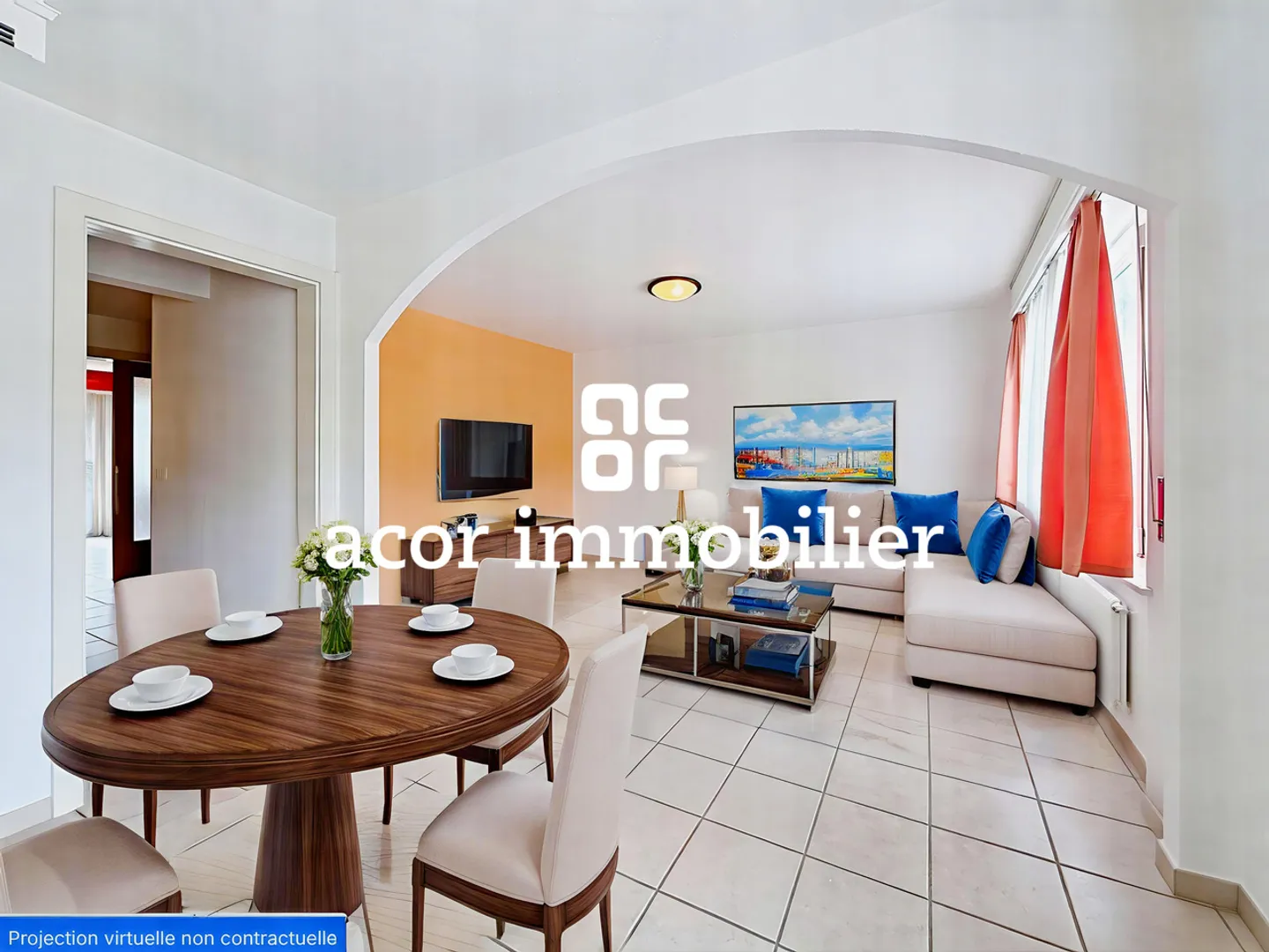 3½ room apartment with usufruct in Conthey - Photo 1 of 3