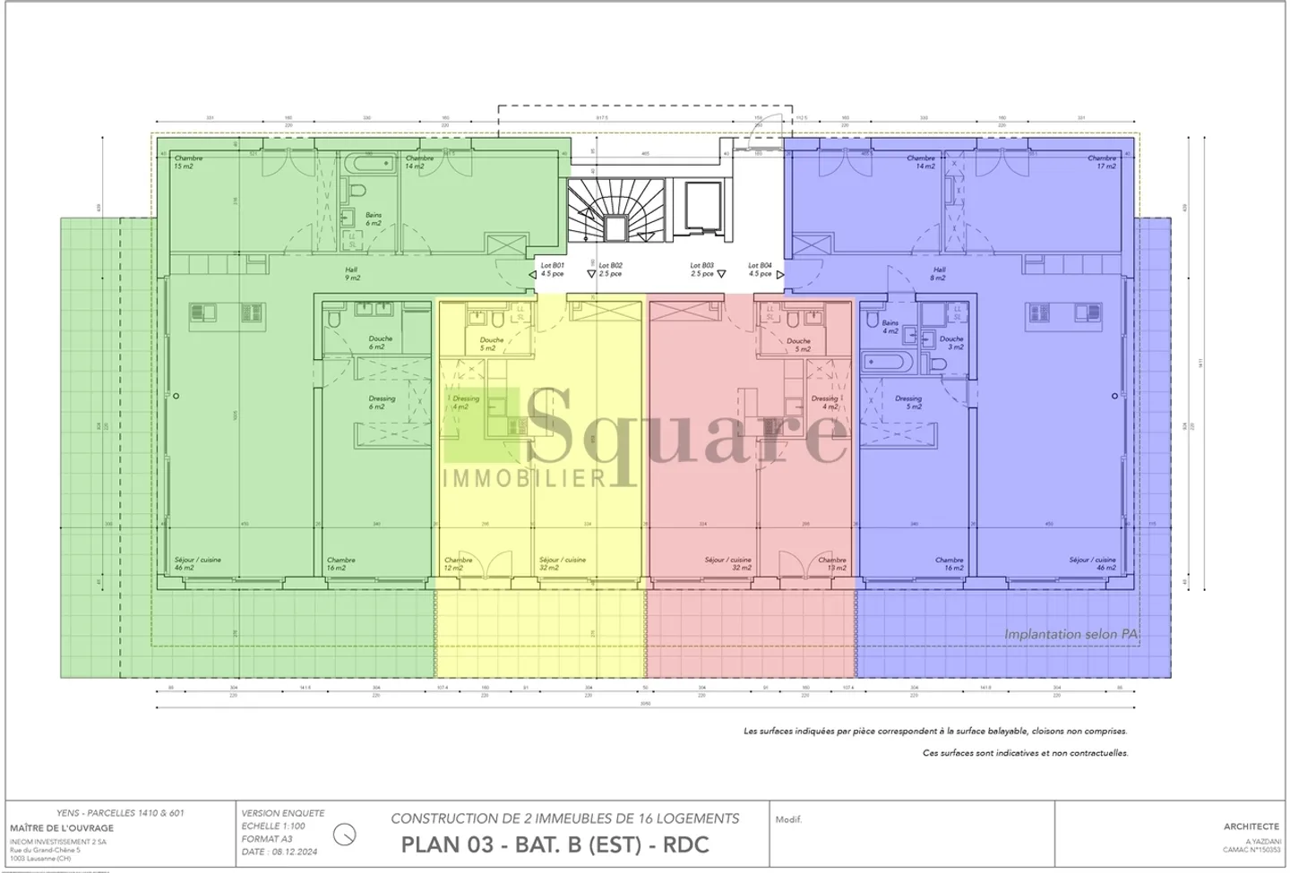 Nouvelle résidence au coeur des vignes à Yens/Morges - Photo 10 sur 13