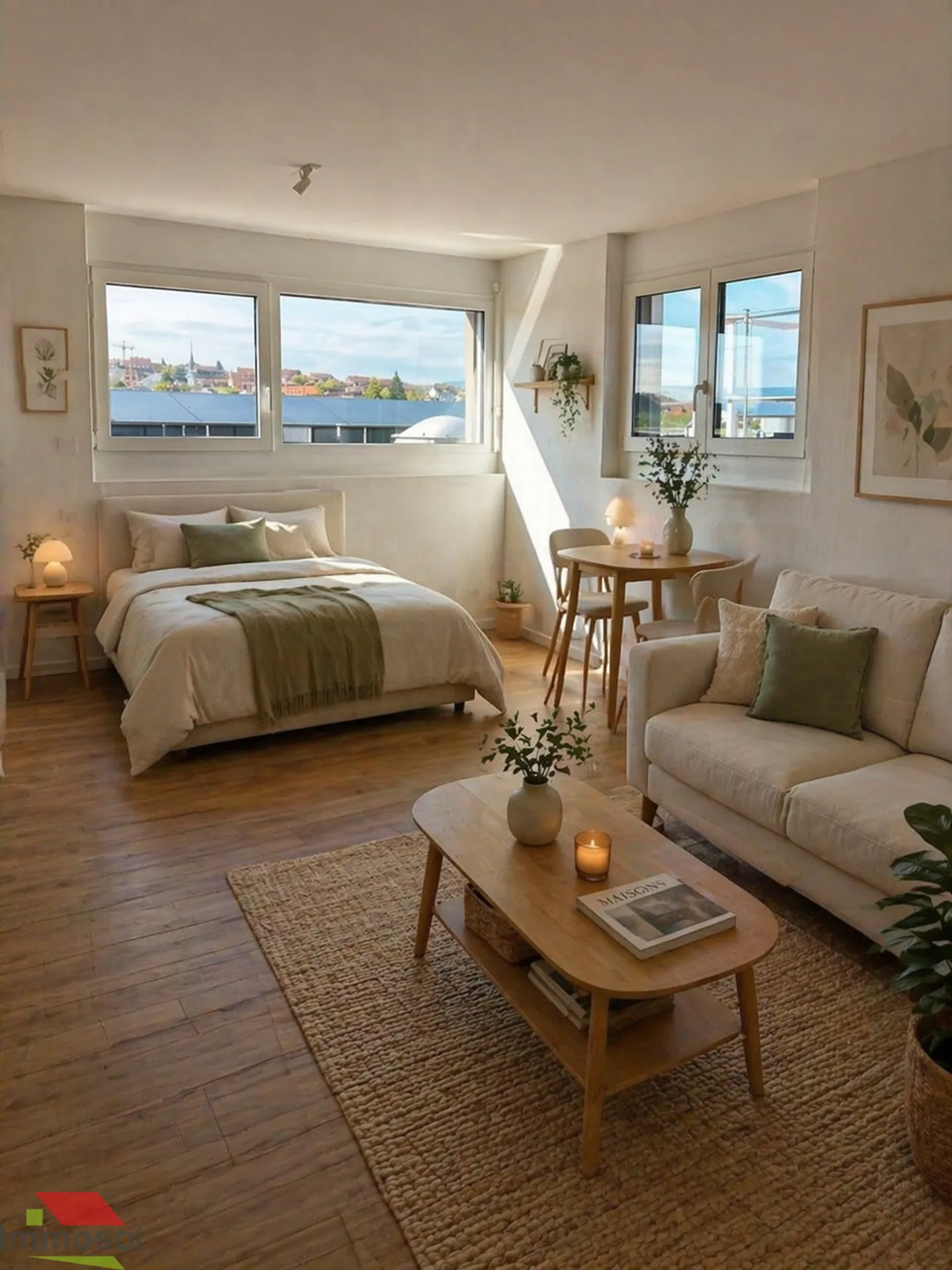 Appartement 1,5 pièces lumineux - Neuf ! - Photo 3 sur 3