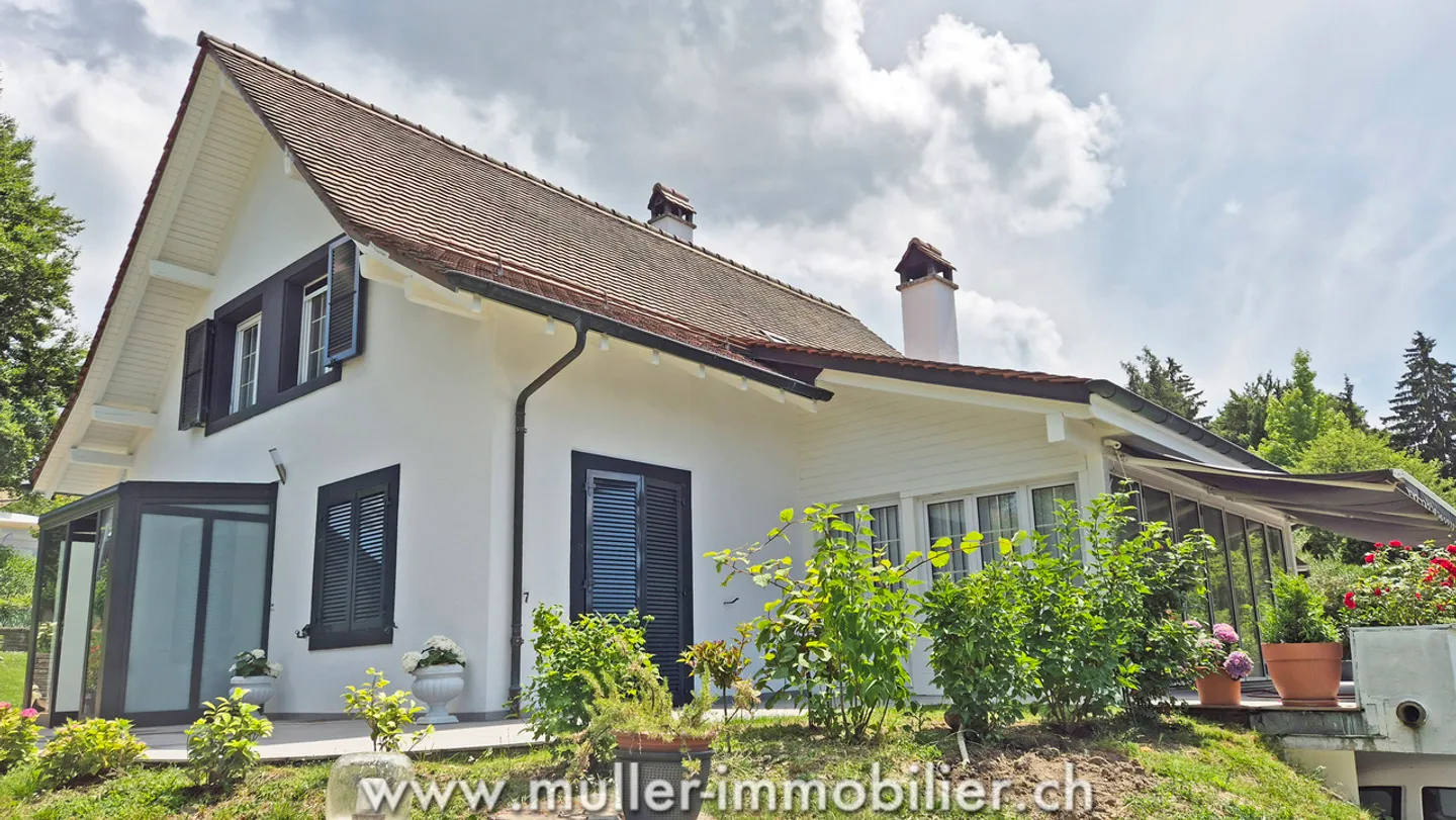 Wunderschöne individuelle Villa mit 6,5 Zimmern in Cugy VD - Foto 5 von 13