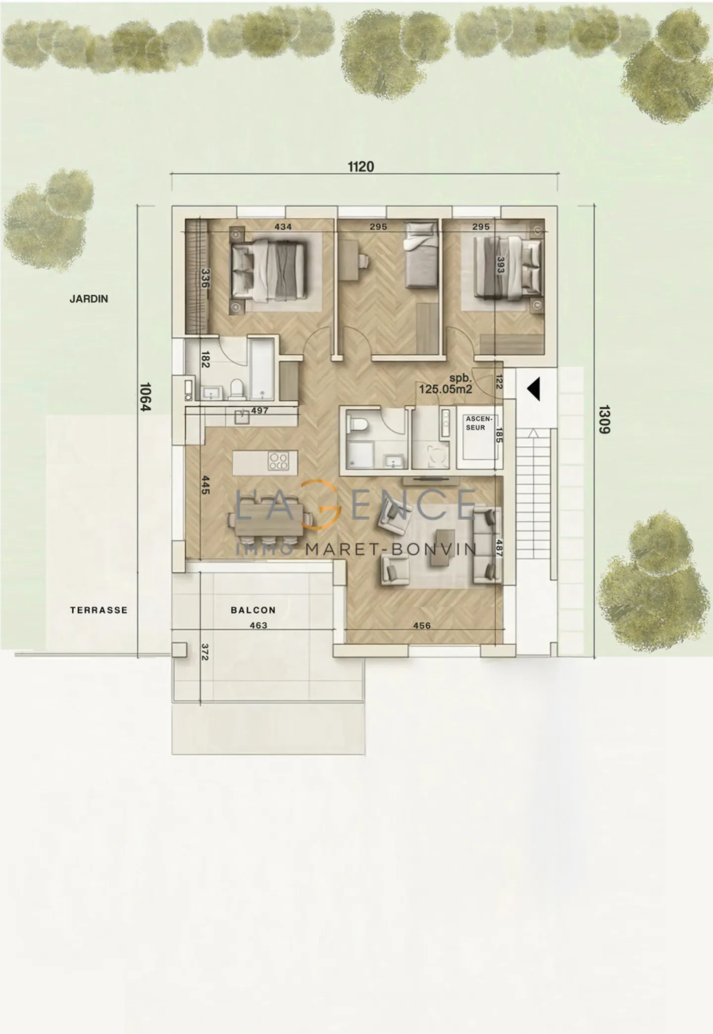 Appartement Design d'Architecte - Photo 4 sur 5