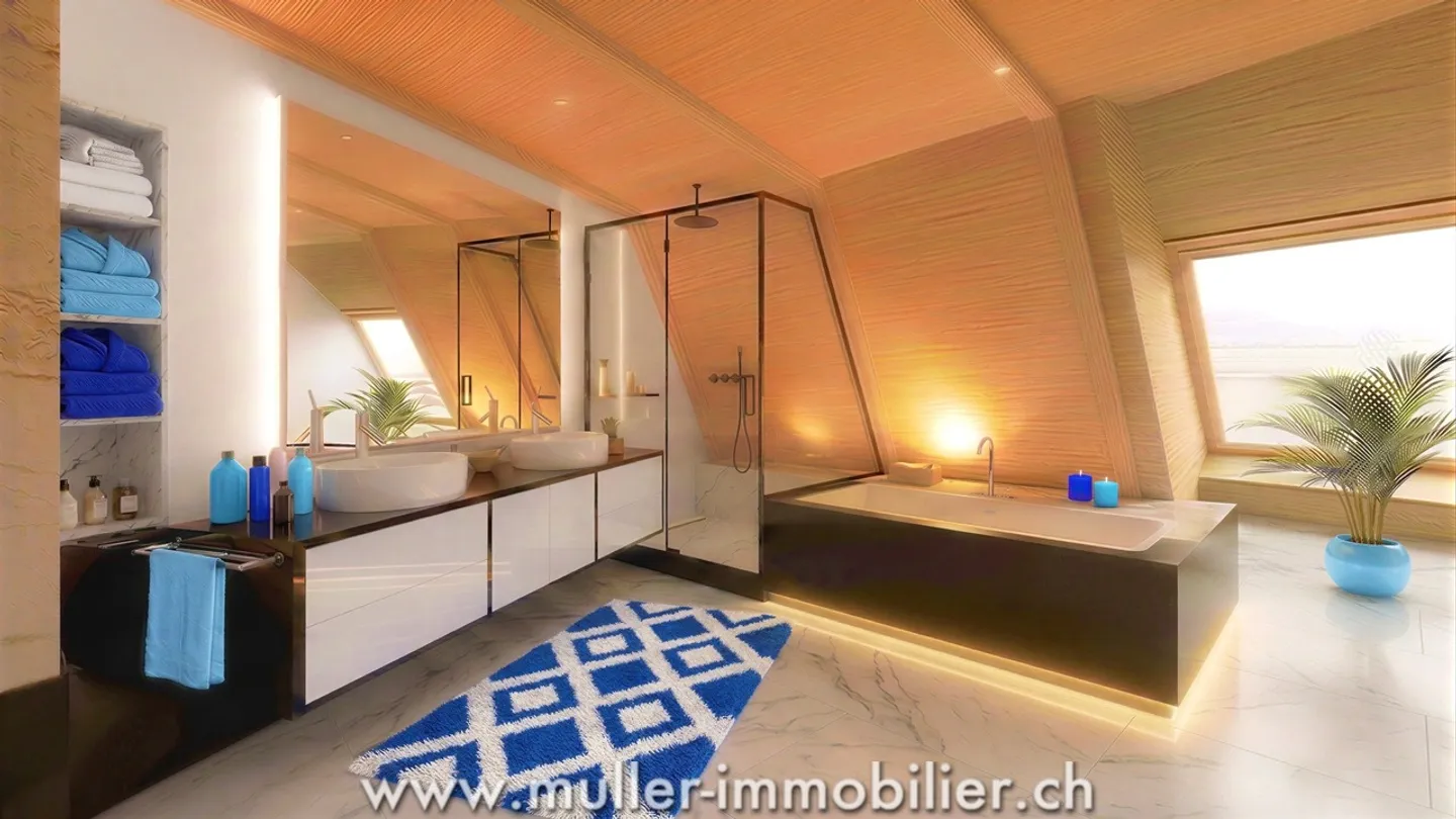 Domespace House for Sale 10 min from Romont - Photo 6 of 13