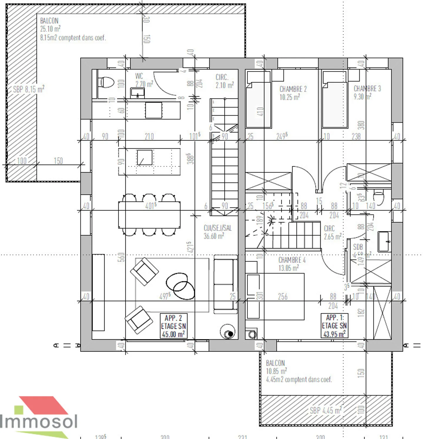 Duplex de Luxe avec Vue Lac - Photo 8 sur 11