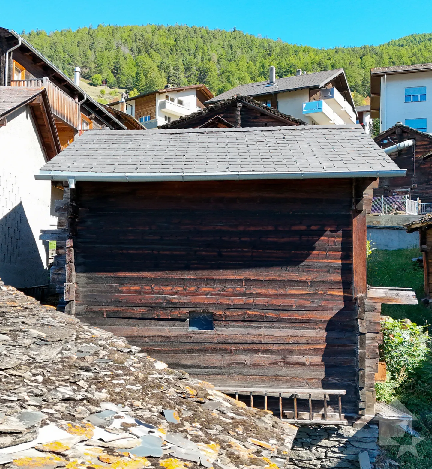 Grange de caractère dans le centre du village de Visperterminen - Photo 6 sur 8