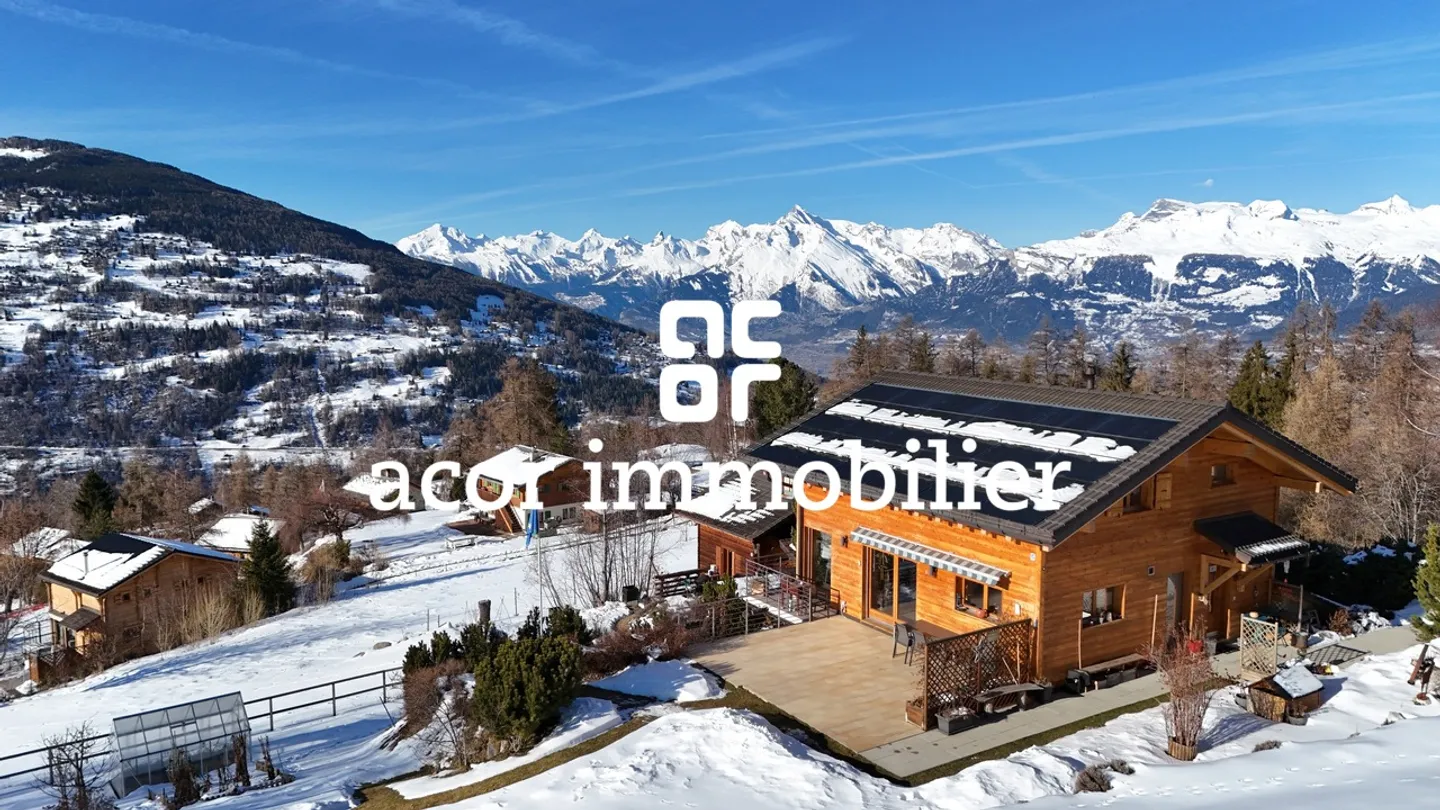 Magnifique chalet lumineux en résidence principale à Mase! - Photo 2 sur 6